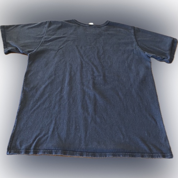 Vintage Champion Heavy Weight Reverse Weave Short Sleeve Black T-Shirt 2XL XXL - Picture 7 of 8